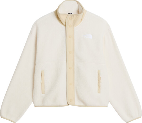 The North Face Women"s Cragmont Fleece Jacket White Dune/desert Stone M