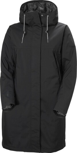 Helly Hansen Hvaler Regnjakke Dame Black 36(S)