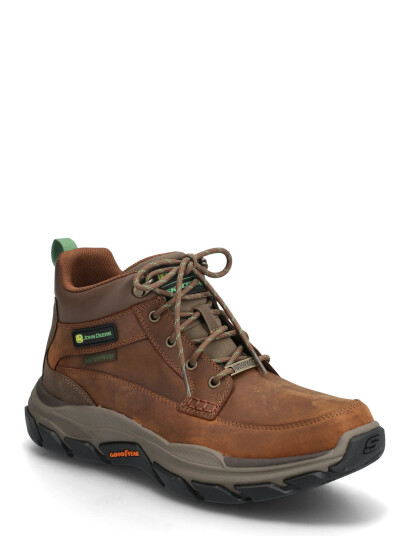 Skechers Men Respected Landin   Brown   43
