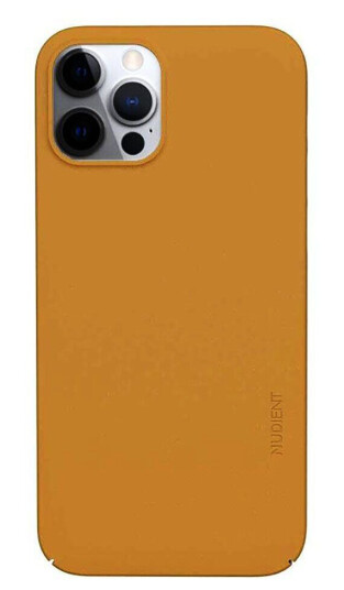 Nudient Thin Case V3 iPhone 12 / 12 Pro Deksel - Saffron Yellow