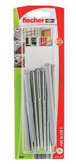 Fischer Fasadplugg  Fur 8x120 T Bk