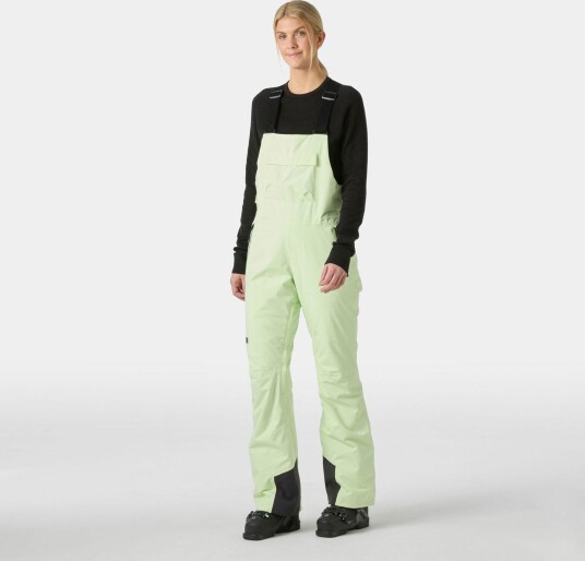Helly Hansen Dame Legendary Fôret Skibukse Med Seler Grønn M