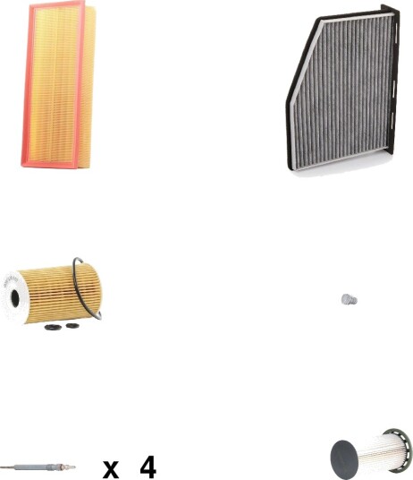 Servicepakke RIDEX 4682P11146