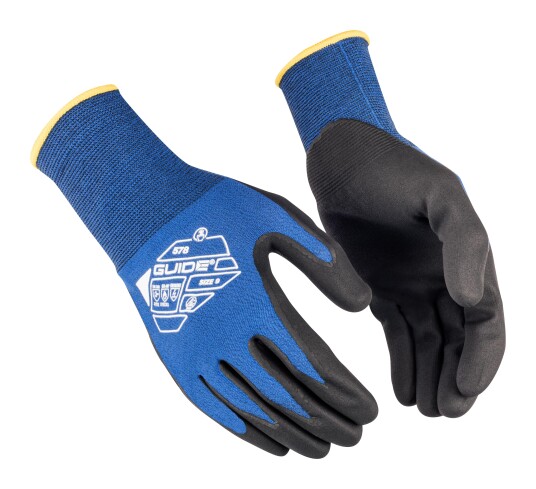 Guide Gloves 578 HP Hanske nitril ESD touch antistatisk 7 Klær