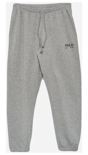 HALO Cotton Sweatpants - Grey Melange