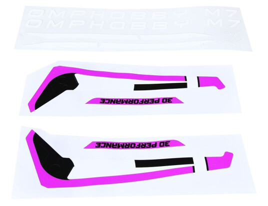 OMP OSHM7180 Pink Sticker M7