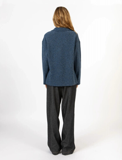 Coster Copenhagen Cc Heart Emerie Polo Sweater - Blue - XS