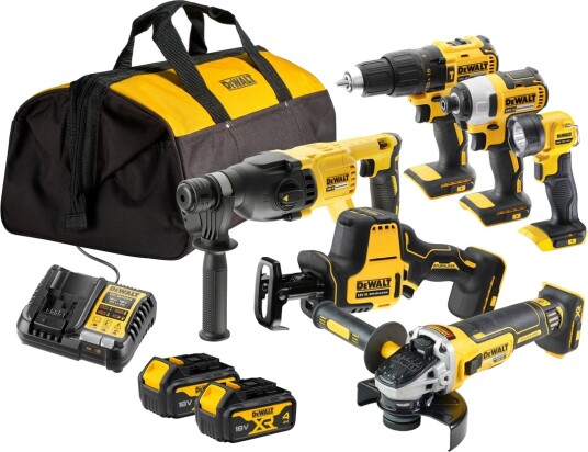 Dewalt Kombikit DCK607M2-QW 6 Deler Dewalt Kombikit DCK607M2-QW 6 Deler