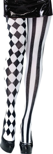 Bristol Novelty Womens Ladies Harlequin Tights