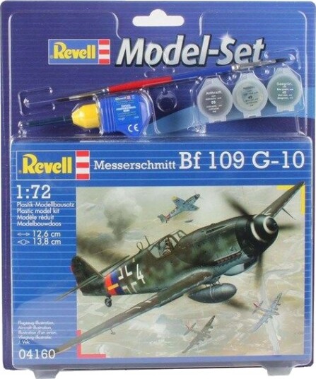Revell Messerschmitt Bf-109 G-10 Modulbygging Byggesett 1:72
