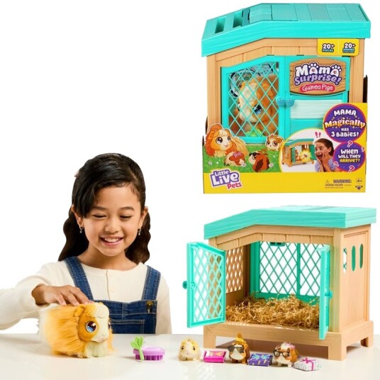 Little Live Pets Mama Surprise Interaktiv Lekesett i Plast