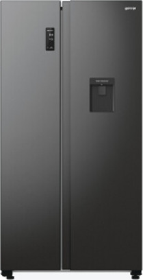 Gorenje NRR9185EABXLWD Frittstående Kombiskap med Vannautomat 178,6 cm Sort Gorenje NRR9185EABXLWD Frittstående Kombiskap med Vannautomat 178,6 cm Sort