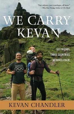 We Carry Kevan Six Friends. Three Countries. No Wheelchair.
