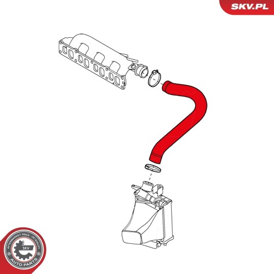 ESEN SKV 24SKV221 Radiatorslange
