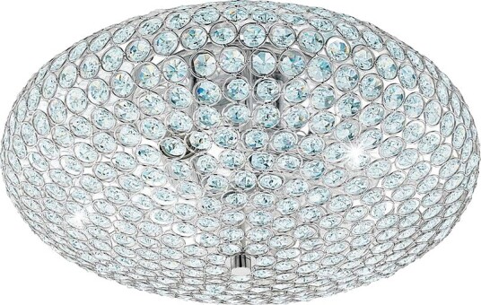 EGLO Taklampe Clemente 450 mm Sølv Plafonder