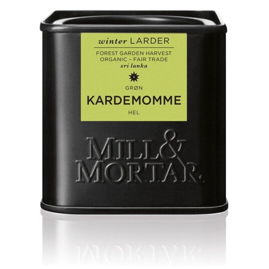 Mill & Mortar Kardemomme, Hel 25g Mill & Mortar Kardemomme, Hel 25g