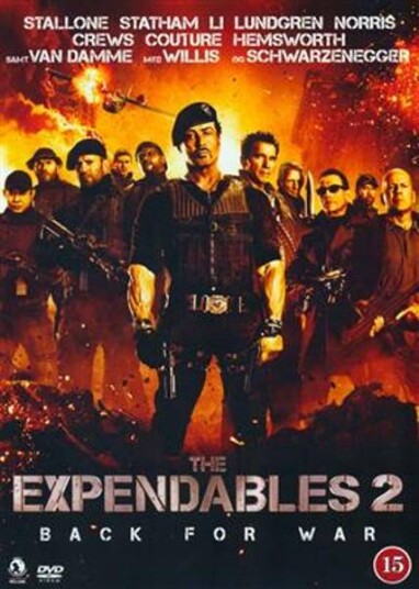 The Expendables 2 DVD
