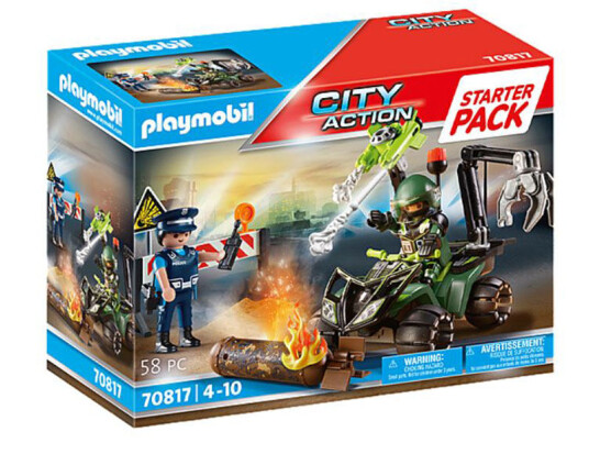 Playmobil Starter Sett Faretrening For Politiet 70817