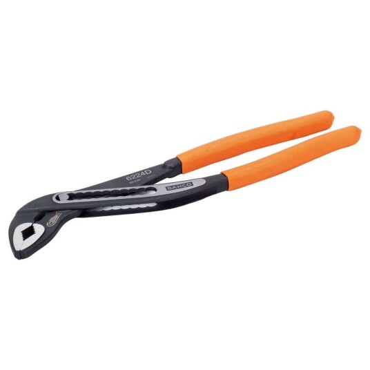 Bahco vandpumpetang 150mm - 6222D, pvc dyppet håndtag, smalle kæber Bahco vandpumpetang 150mm - 6222D, pvc dyppet håndtag, smalle kæber