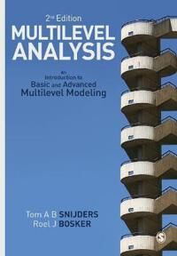 Multilevel Analysis Av Tom A.B. Snijders, Roel Bosker