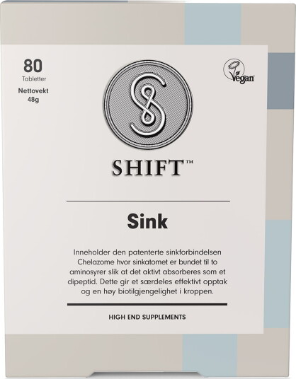Shift Sink 80 tabletter Shift Sink 80 tabletter