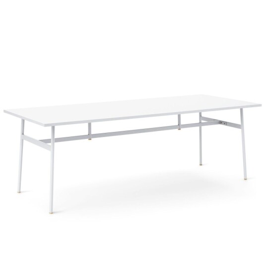 Normann Copenhagen Union spisebord 90x220 cm Hvit
