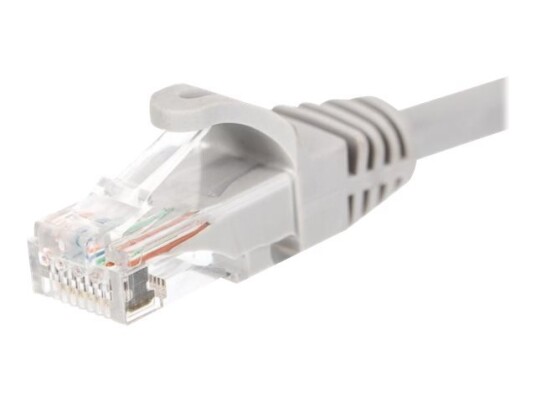 Netrack Koblingskabel Rj-45 Hann Til Rj-45 Hann 15 M Utp Cat 5E Formstøpt Uten Hindringer Grå