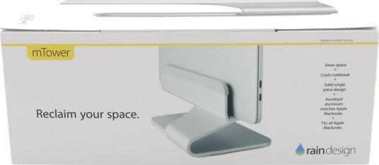 Rain Design mTower Vertikalt laptopstativ Sølv Rain Design mTower Vertikalt laptopstativ Sølv