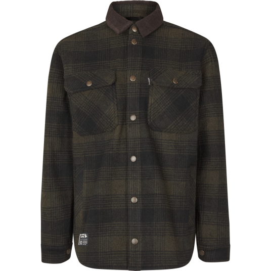 Seeland Men"s Canada Yukon Shirt Pine Green Check XL