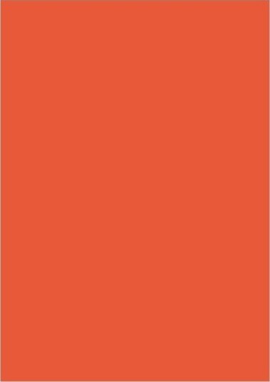 Kartong 50X70 300G 10Ark, Orange700x1x500mm 1Kg (10Stk) - (10 Stk.)