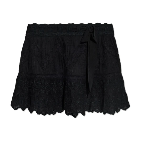 Loveshackfancy Dame Skjørt Svart XS,