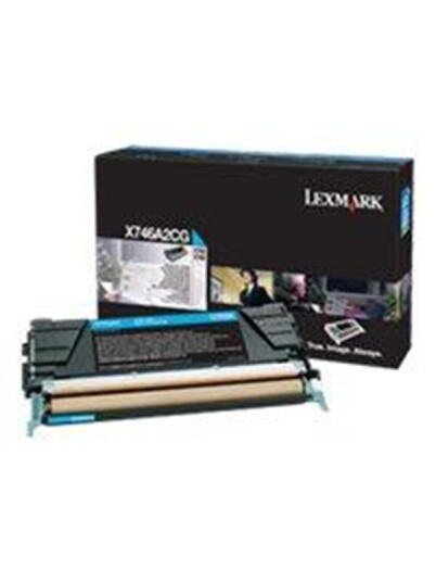 Lexmark - cyan - original - toner cartri - Laser toner Bl