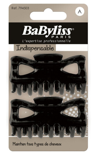 BABYLISS HÅRSPENNER, 2 STK