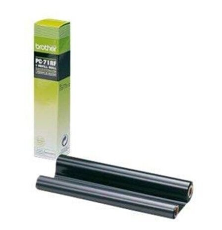 Brother PC71RF - Thermo Transfer Roll - Skriverbånd Svart