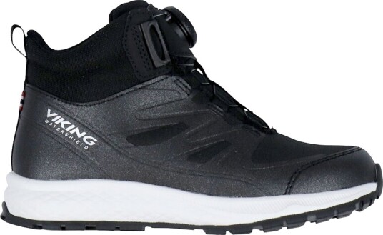 Viking Footwear Junior Equip Mid Waterproof Boa Black 36 Viking Footwear Junior Equip Mid Waterproof Boa Black 36