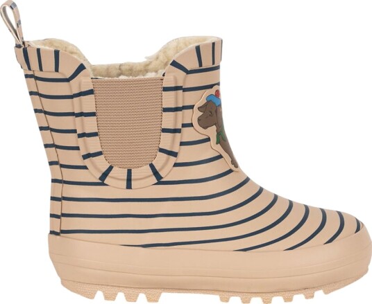 Konges Sløjd Termostøvler   Roi   Kort   Stripe La More   Konges Sløjd   22   Gummistøvler Beige Marineblå