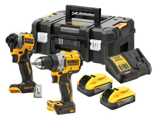 DeWalt DCK2051H2T Akku Kombisett DCD800 + DCF850 18V 5.0Ah