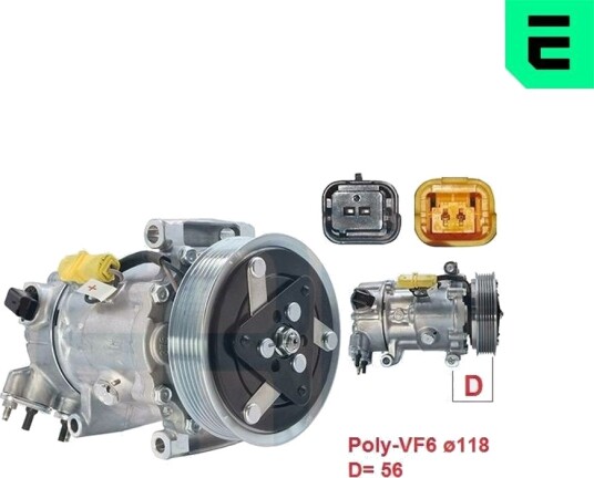 AC-kompressor ERA 670116