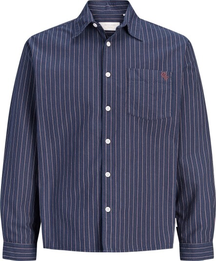 Jack & Jones Jorfrederiksberg Oxford Shirt Ls Sn SKY CAPTAIN S