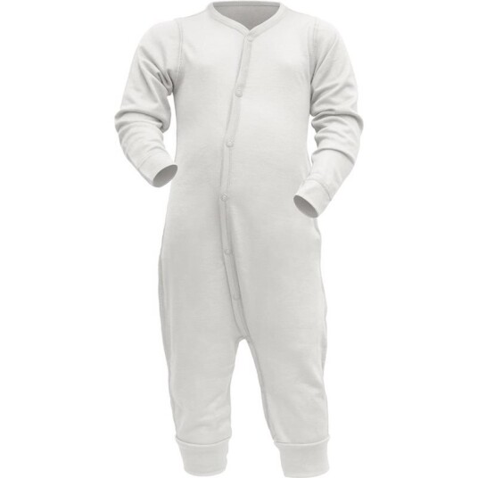 Devold Breeze Merino Sleepsuit Baby Offwhite Devold Breeze Merino Sleepsuit Baby Offwhite