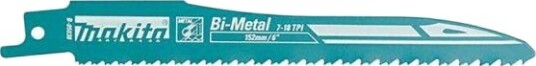 Makita B-05038-25 Bajonettsagblad for metall 152mm, BiM, 18TPI - 25 stk Makita B-05038-25 Bajonettsagblad for metall 152mm, BiM, 18TPI - 25 stk