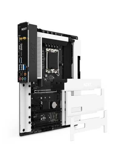 NZXT N7 Z790 White Hovedkort - Intel Z790 - Intel LGA1700 socket - DDR5 RAM - ATX NZXT N7 Z790 White Hovedkort - Intel Z790 - Intel LGA1700 socket - DDR5 RAM - ATX