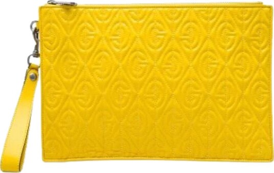 Gucci Vintage Dame Pre owned Gul ONE SIZE, Gucci Vintage Dame Pre owned Gul ONE SIZE,