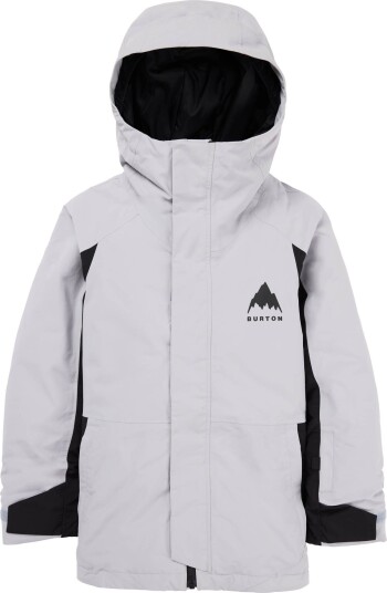 Burton Kids Skimmer Jacket Silver Sconce/true Black S