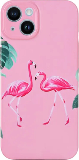 Trolsk Mobildeksel Flamingo (iPhone 14)