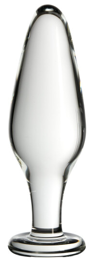 Icicles No 26 Analplugg i Glass     - Klar