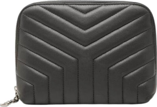 Yves Saint Laurent Vintage Dame Pre owned Svart ONE SIZE, Yves Saint Laurent Vintage Dame Pre owned Svart ONE SIZE,