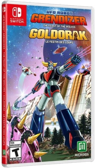 UFO Robot Grendizer The Feast of the Wolves Nintendo Switch Spill