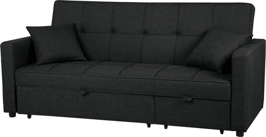 Glomma Sovesofa 207 cm Svart