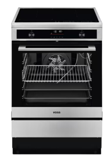 Voss VKI67382RF Induktionskomfur med Pyrolyse Voss VKI67382RF Induktionskomfur med Pyrolyse